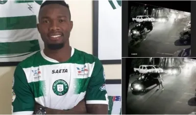 Yeison Manuel Mendoza Valencia, futbolista asesinado.