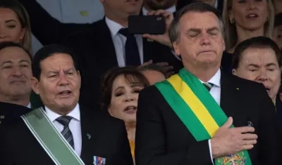 El presidente brasileño, Jair Bolsonaro.