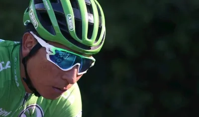 Nairo Quintana, ciclista colombiano. 