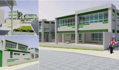 Así quedará el  Institución Educativa Distrital Despertar del Sur.