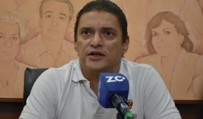 Rector de Unicosta, Tito Crissien.