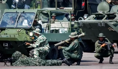 Tropa venezolana.