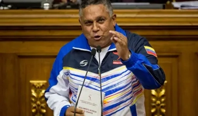 En la imagen, el diputado chavista Pedro Carreño. 