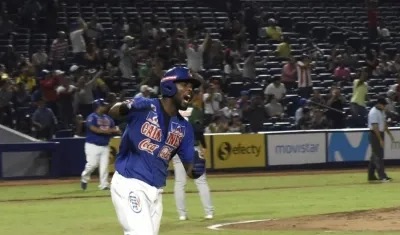 Steve Brown, pelotero de los Caimanes de Barranquilla. 