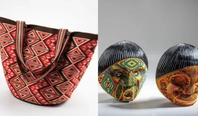 Artesanías colombianas.