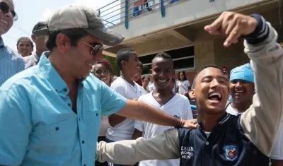 El Alcalde de Barranquilla, Alejandro Char.