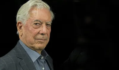 El premio Nobel de Literatura Mario Vargas Llosa.