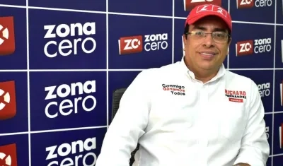 Richard Fernández, candidato al Concejo de Barranquilla.
