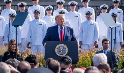 Donald Trump, Presidente de los Estados Unidos.