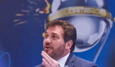 Alejandro Domínguez, presidente de la Conmebol. 
