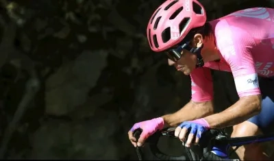 Segui Higuita, ciclista del EF. 