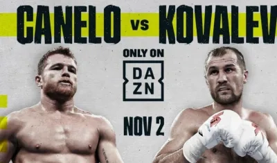 Anuncio del combate entre Saúl 'Canelo' Álvarez y Sergey 'Krusher' Kovalev.
