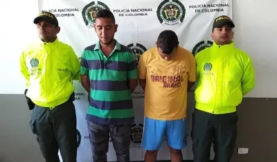Los dos capturados por el crimen ocurrido en Sabanalarga.