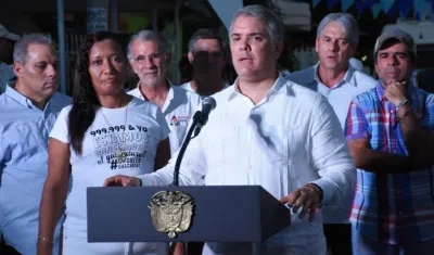 El Presidente de la República, Iván Duque.