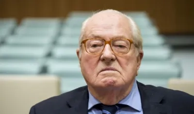 Jean-Marie Le Pen, político ultraderechista francés.