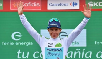 El colombiano Miguel Ángel López (Astana).