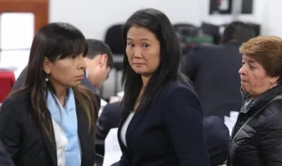 Keiko Fujimori, la líder de la oposición en Perú.