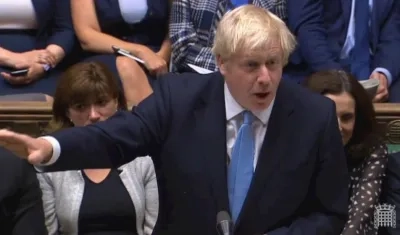 El primer ministro británico, Boris Johnson.