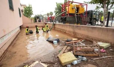 Imagen de las inundaciones.