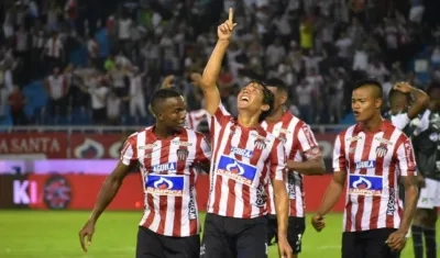 Matías Fernández, jugador chileno de Junior. 