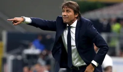 Antonio Conte, técnico del Inter de Milán.