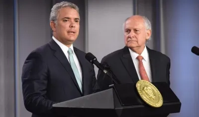 El Presidente de la República, Iván Duque.
