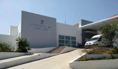 La bebita se encuentra en la UCI del Hospital de Sabanalarga.