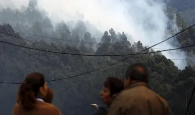 En Colombia los incendios forestales se incrementan en la temporada seca, que comenzó a finales de mayo y principios de junio y aún no se ha terminado.