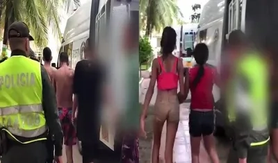 Menores conducidos a la UCJ.