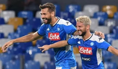 El belga Dries Mertens y del español Fernando Llorente. 