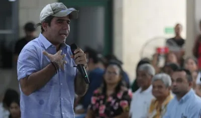 El Alcalde de Barranquilla, Alejandro Char.