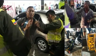 La oportuna reacción de la comunidad hizo posible que la Policía llegara a tiempo.