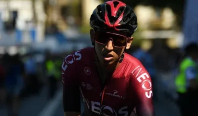 Egan Bernal, ciclista colombiano. 