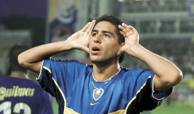 Juan Román Riquelme, exjugador argentino. 
