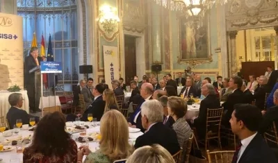 Canciller Carlos Holmes Trujillo en España.