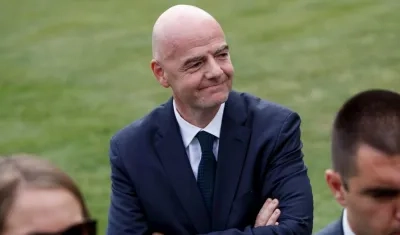 Gianni Infantino, presidente de la FIFA. 