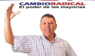El candidato Óscar Lombana.