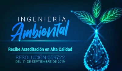  La Universidad de la Costa creó el Programa de Ingeniería Sanitaria y Ambiental el 11 de septiembre de 1995