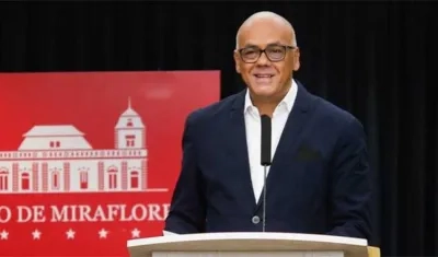  El ministro de Comunicación de Venezuela, Jorge Rodríguez.