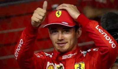 Charles Leclerc, piloto de Ferrari. 