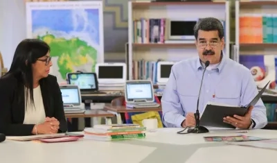 El presidente de Venezuela, Nicolás Maduro.