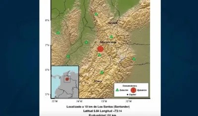 Localización del evento.