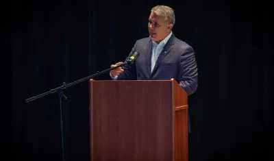 El Presidente de la República, Iván Duque.
