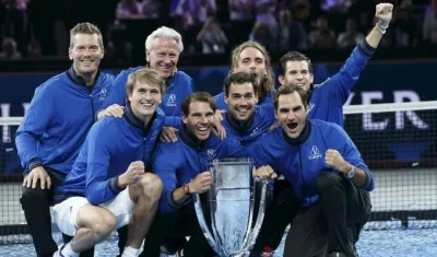 Equipo de Europa, de la Copa Laver. 