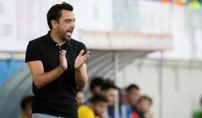 Xavi Hernández, técnico español. 