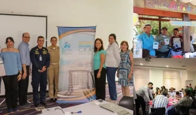 Miembros de la propuesta Agenda Azul.