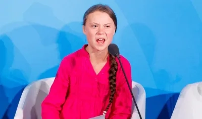 Greta Thunberg, activista sueca.