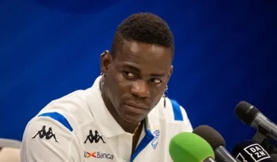 Mario Balotelli, delantero del Brescia. 