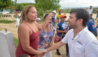 El candidato Jaime Pumarejo.