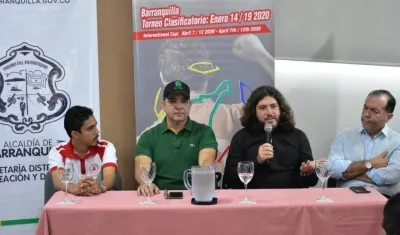 Carlos Mauricio Castro, director general del torneo. 